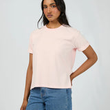 ALL ABOUT EVE TEE - AAE WASHED TEE / LIGHT PINK