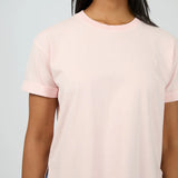 ALL ABOUT EVE TEE - AAE WASHED TEE / LIGHT PINK