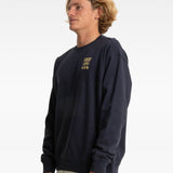 HURLEY CREW - SUPPLY GOODS CREW FLEECE / AFTER MIDNIGHT