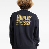 HURLEY CREW - SUPPLY GOODS CREW FLEECE / AFTER MIDNIGHT