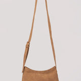 RUSTY BAG - ARIA SUADE SIDE BAG / TAN