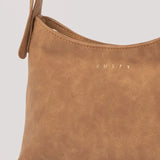 RUSTY BAG - ARIA SUADE SIDE BAG / TAN