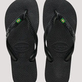 HAVIANAS JANDALS - BRAZIL LOGO / GREEN LOGO