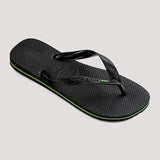 HAVIANAS JANDALS - BRAZIL LOGO / GREEN LOGO