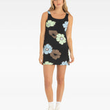 HURLEY DRESS - BIG BLOOM MINI DRESS