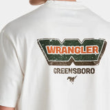 WRANGLER DURABLE SLACKER TEE-VINTAGE WHITE