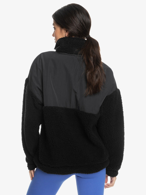 ROXY FLEECE PULLOVER - WAVES OF WARMTH LAYERED