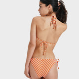 ROXY BIKINI PANT- MOANA MODERATE TIE SIDE/TIGER LILLY