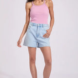 LEE - HIGH RELAXED SHORT - OUT OF THE BLUE