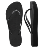 HAVAIANAS - SLIM FLATFORM / BLACK