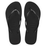 HAVAIANAS - SLIM FLATFORM / BLACK