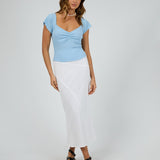 ALLABOUTEVE MAXI SKIRT-MANDY/VINTAGE WHITE
