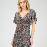 ALL ABOUT EVE DRESS - CARRIE MINI DRESS / PRINT