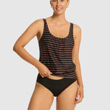 SEA LEVEL - RIPTIDE BLOUSON TANK MULTIFIT SINGLET TOP / BLACK