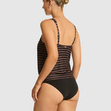 SEA LEVEL - RIPTIDE BLOUSON TANK MULTIFIT SINGLET TOP / BLACK