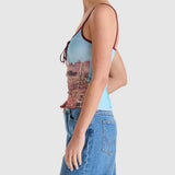 WRANGLER TANK TOP - DESERT FLOWER CAMI