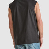 WRANGLER - NORTH ELM SLACKER TEE - WORN BLACK