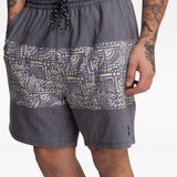 HURLEY VOLLEY - BEACH FIELD BOARDSHORT / BLACK