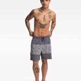 HURLEY VOLLEY - BEACH FIELD BOARDSHORT / BLACK