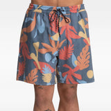 HURLEY VOLLEY - BEACH FLOW BOARDSHORT / TOTAL ECLIPSE