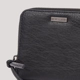 RUSTY WALLET - MELROSE COMPACT WALLET / BLACK