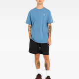 HURLEY TEE - EXPLORE ICON TEE / CORONET BLUE