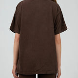 ALL ABOUT EVE - NICO RELAXED TEE / BROWN
