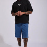 WRANGLER - ORGINAL BOXCAR TEE - BLACK