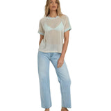 BILLABONG OVER SHIRT-CLEAN SLATE KNIT/SEA FOG