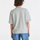 WRNAGLER RATTLED BOXED TEE-MID GREY MARLE