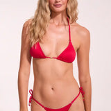 HEAVEN SWIMWEAR - BELLA TRIANGLE / RED