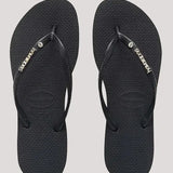 HAVAIANAS- SLIM METAL CRYSTAL/BLACK