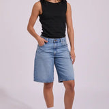 LEE TOP - TEXTURED TIE TANK / BLACK