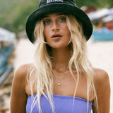 BILLABONG BUCKET HAT - STACKED SUN FADED HAT / BLACK SANDS