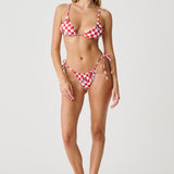 M/SF/T BIKINI TOP - PARADISO TRIANGLE BIKINI TOP / CHERRY