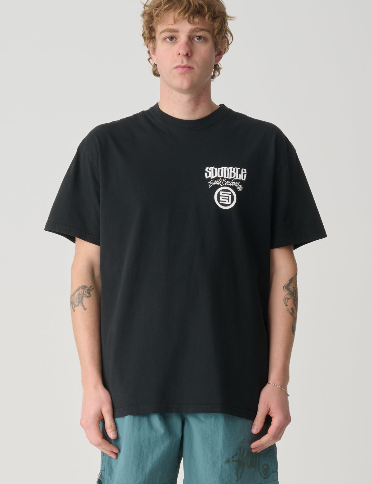 S-DOUBLE TEE - COMBO PLATTER TEE