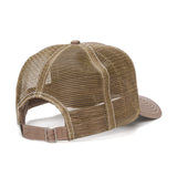 S-DOUBLE CAP - MID-BLOCK CURVED PEAK TRUCKER