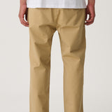 S DOUBLE CHINO PANT - CHINO PANT TWILL / CHESTNUT