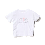 M/SF/T TEE - BARBED RIB TEE / SOLID WHITE