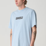 S DOUBLE TEE - PINTAILS / WASHED BLUE