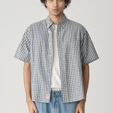 S DOUBLE S/S SHIRT - CLASSIC GINGHAM S/S SHIRT