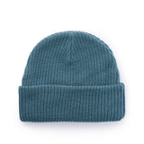S DOUBLE BEANIE - MID BEANIE / MARINE BLUE