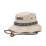 S-DOUBLE BUCKET HAT - MID BLOCK BOONIE / WASHED KHAKI