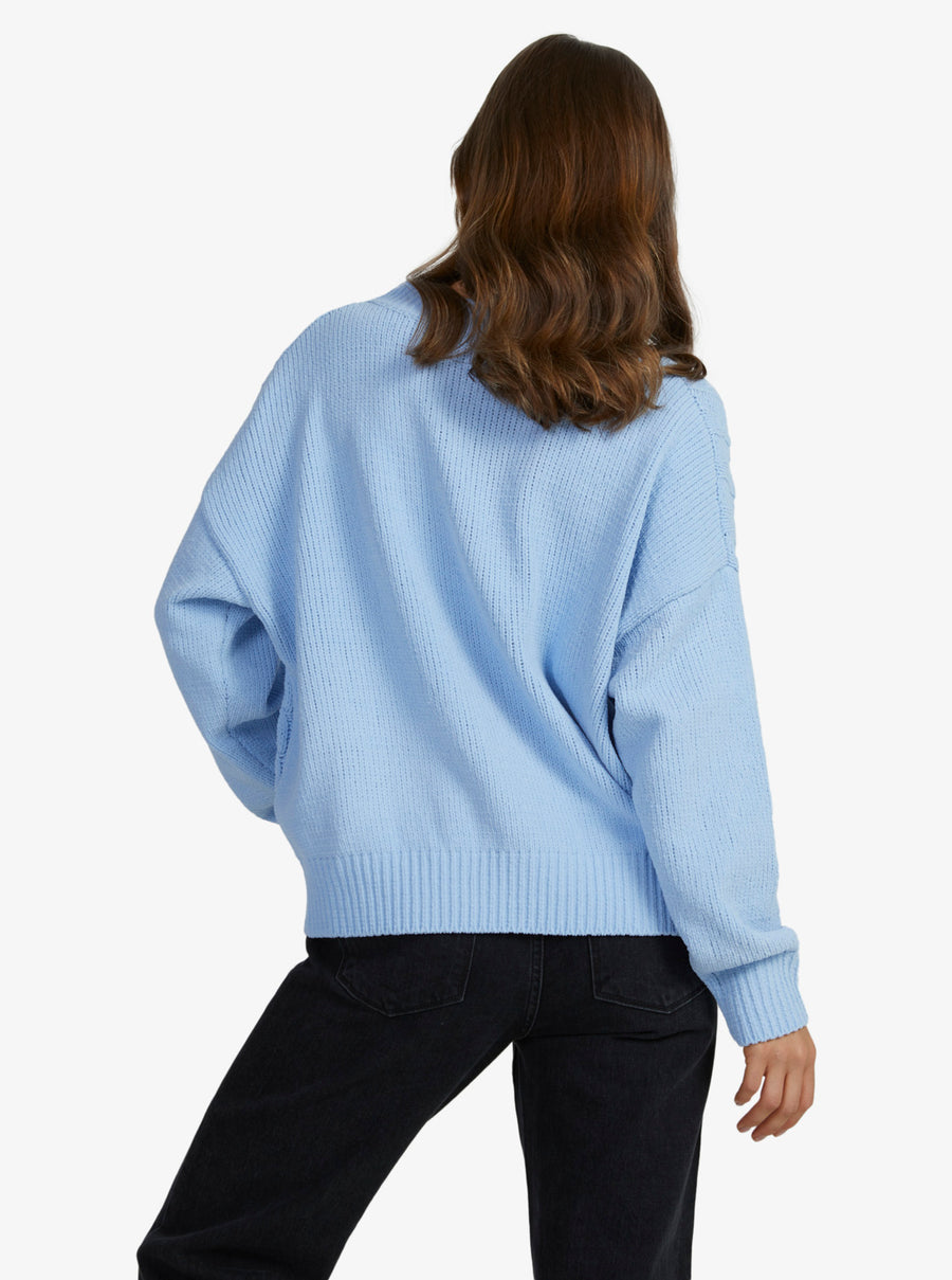 ROXY KNIT - MISSING THE WAVES / BEL AIR BLUE