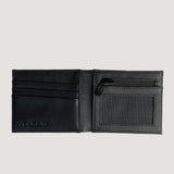 VOLCOM SLIM STONE WALLET - BLACK
