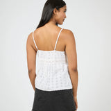 ALL ABOUT EVE WINSLET TOP-WHITE