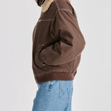 WRANGLER - CARRIE BOMBER JACKET - JACKET BROWN