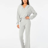 RIPCURL PANTS - COSY STRAIGHT LEG PANT / MID GREY