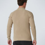 NO EXCESS KNIT - PULLOVER CREWNECK RIB KNIT / STONE