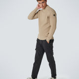 NO EXCESS KNIT - PULLOVER CREWNECK RIB KNIT / STONE